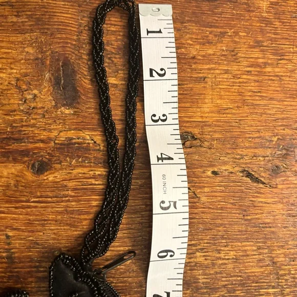 Purse Satin Beaded Fish Wristlet Wee Tiny Bag💄#dontforgetyourlipgloss💄#fire - Picture 10 of 10